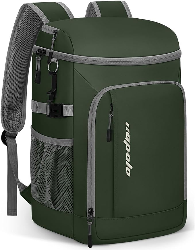 Capolo Cooler Backpack Insulated Waterproof for Women Men,36/45 Cans Lunch Backpack Coolers Leak Proof Soft Cooler Bag Ice Chest for Camping Beach