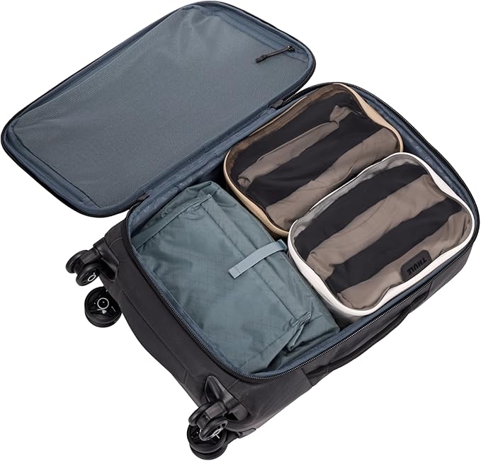 Thule Packing Cube, Size Small, Transparent Fabric, Organize Essentials, Easy to Pack, YKK Zippers