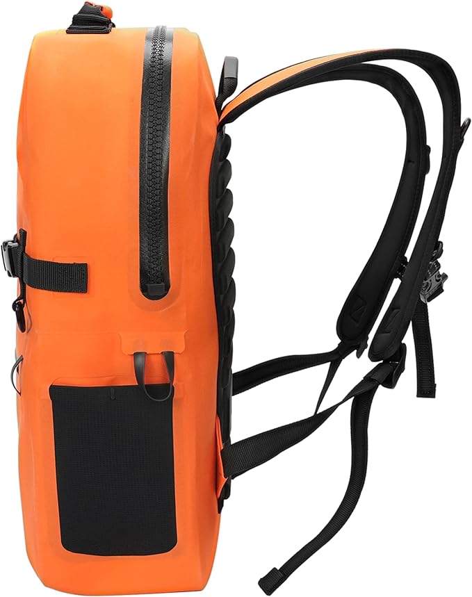 Breakwater Supply™ Fogland Waterproof IP68 Submersible Backpack with Airtight Zippers | Laptop Travel Outdoors | 25L 20L 15L | 100% Waterproof, Submersible, Airtight Zippers, Travel Outdoors