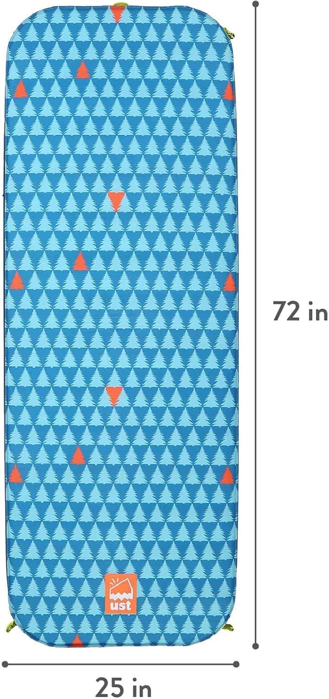ust fillmatic self Inflating Sleeping pad with Foam Mattress, Reversible Inflation/deflation Valve and Carry Bag for Tent, Truck, Backyard Camping and Outdoors