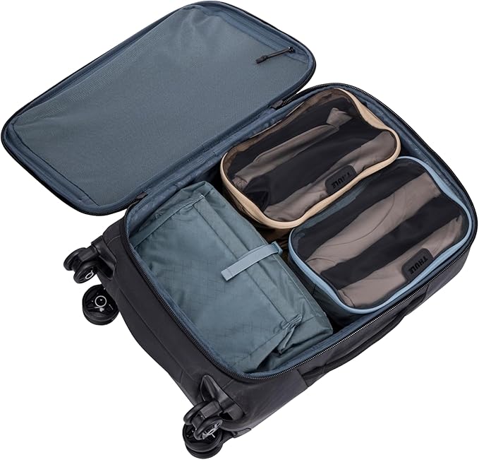Thule Packing Cube, Size Small, Transparent Fabric, Organize Essentials, Easy to Pack, YKK Zippers