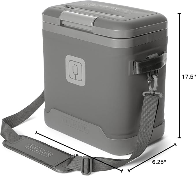 BrüMate MagPack Insulated Soft Cooler | Leakproof Zipperless Magnetic Seal, 48+ Hour Ice Retention (12, 18, 24 Can Sizes)