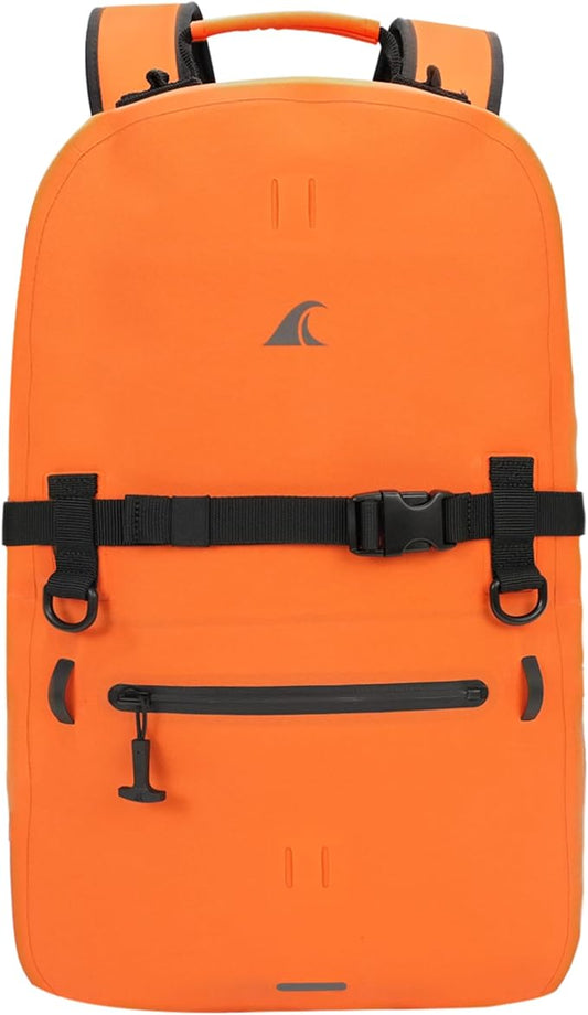 Breakwater Supply™ Fogland Waterproof IP68 Submersible Backpack with Airtight Zippers | Laptop Travel Outdoors | 25L 20L 15L | 100% Waterproof, Submersible, Airtight Zippers, Travel Outdoors