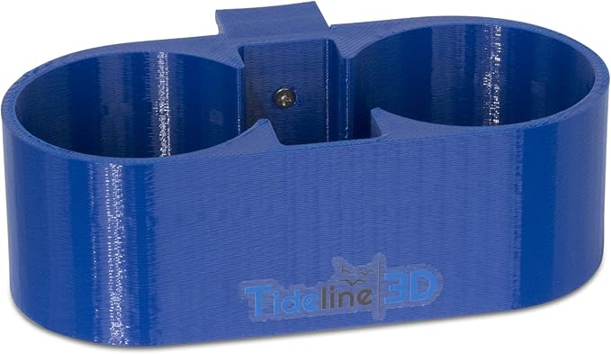 Tideline3D Cup Holder Compatible with YETI Coolers (Deep Blue, Fits YETI Tundra)