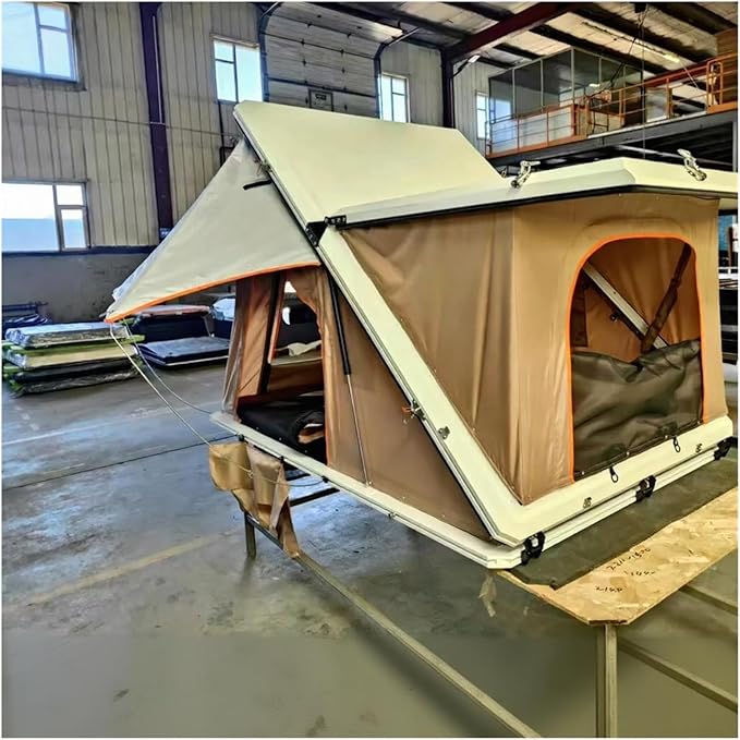Light Weight Rooftop Tent Aluminum Camping Car Roof Tent Z Fold Hard Shell Roof Top Tent for Car