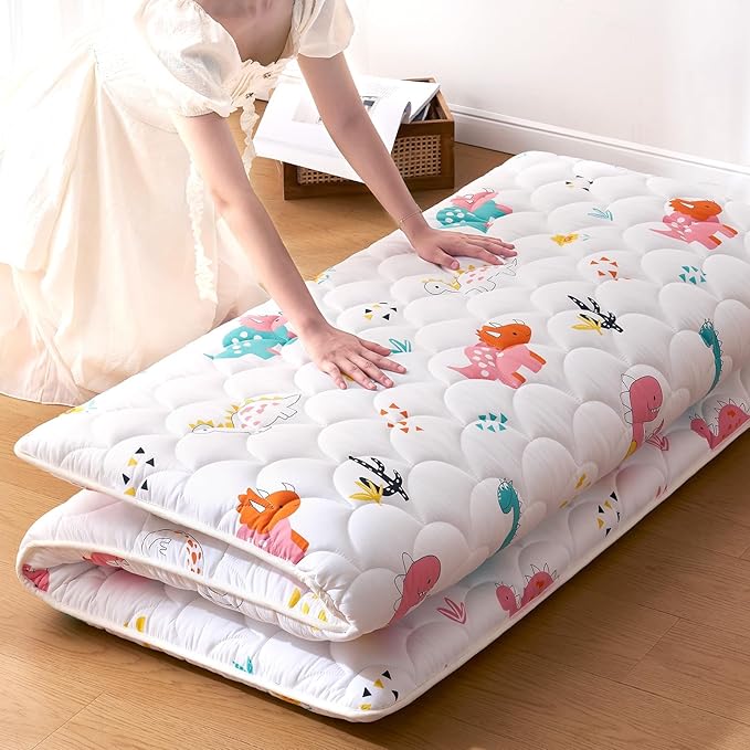 Premium Foam Japanese Floor Mattress Futon Mattress,100% High Density Comfortable Foam,Thicken Tatami Mat Sleeping Pad,Portable Kids Adults Sleeping Mats for Guest Room, Dormitory