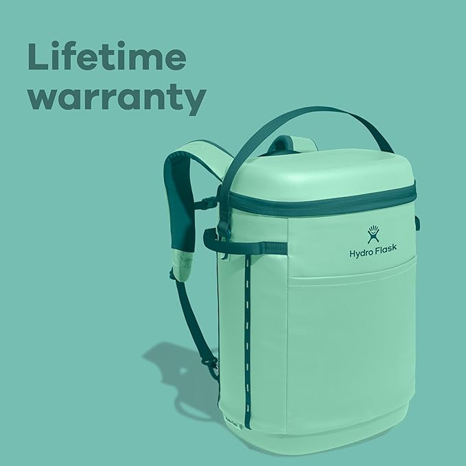 Hydro Flask Carryout Cooler Backpack - Insulated Portable Soft Cooler - 20 L Capacity in Shale Gray