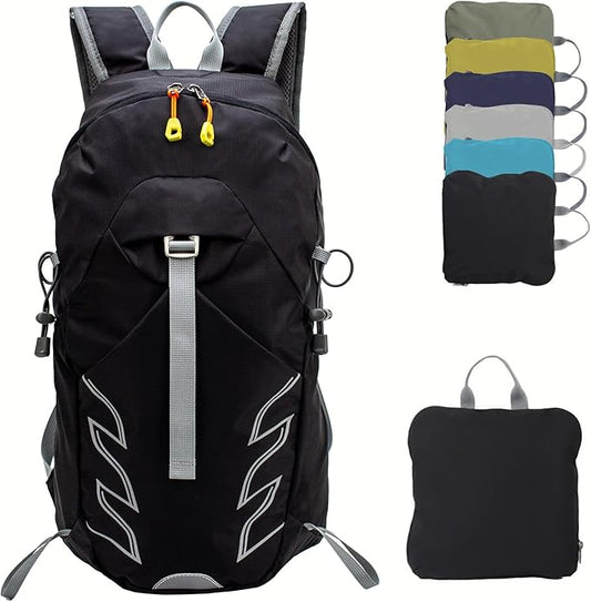 Small Lightweight Hiking Backpack，20L Foldable Hiking Daypack Cycling Hydration Backpack Travel Camping Bag