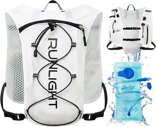 Running Vest for Women Men Lightweight Hydration Backpack Pack with 1.5L Water Bladder Bag Hydro Daypack for Hiking,Trail,Skiing,Camping,Cycling,Race,Marathon
