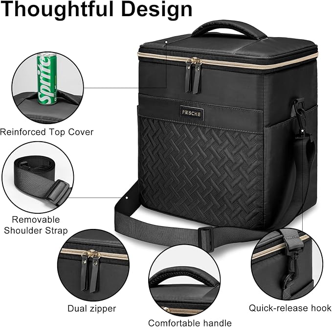 Backpack Coolers Insulated Leak Proof for Women Men, 35 Cans Large Capacity Waterproof Cooler Backpack, Soft Portable Cooler Bag for Beach Travel Camping Picnic Work
