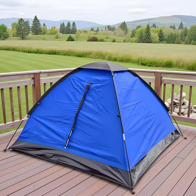 1 Person Camping Tent, Lightweight and Easy to Assemble, Spacious Tent Exclusively for one Person, Suitable for picnicking, Hiking and Camping