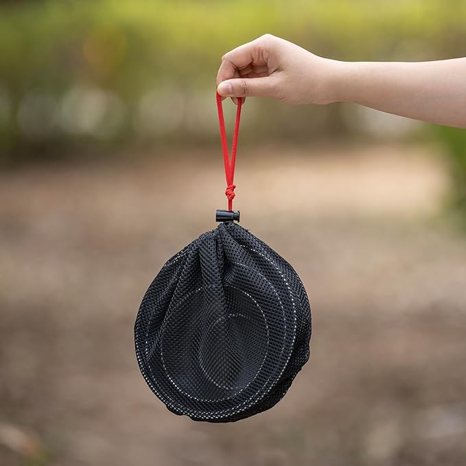 iBasingo 800ml Titanium Bowl Single-Walled Rice Salad Bowl Gym Fitness Bowl Ultralight Tableware Outdoor Camping Dinnerware Potable Stackable Kitchen Utensils with Carry Bag Ti1107T