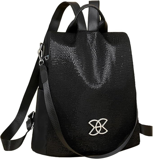 Anti Theft Backpack | Large Capacity Backpack | Stylish Crossboody Bag | Waterproof Portable Travel Bag | Lightweight Backpacks Bishe Bags For Business And Leisure Occasions