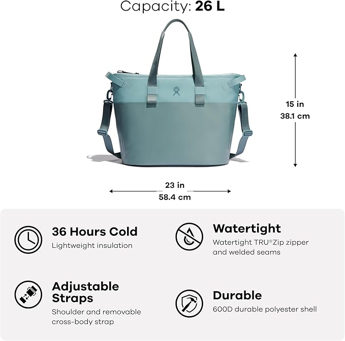 Hydro Flask 26 L Day Escape Soft Cooler Tote Black