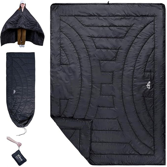 iClimb 3M Thinsulate Insulation Warm Camping Blanket Ultralight Compact
