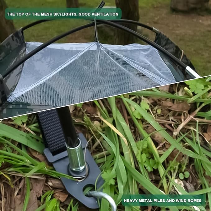 Camping Tent 2 Person, Waterproof Family Dome Tent with Rain Fly, Lightweight Portable Backpacking Tent for Outdoor Camping/Hiking