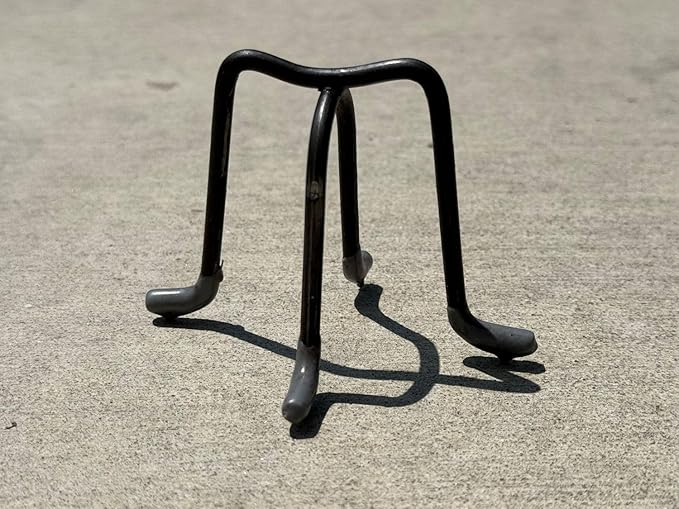 Sandbaggy 3 inch Metal Rebar Support Chairs - Plastic Dipped Legs - Rebar #3 to #5 - Concrete Wire Mesh Stands, Seat for Footings, Slabs, Walls (100, 3")
