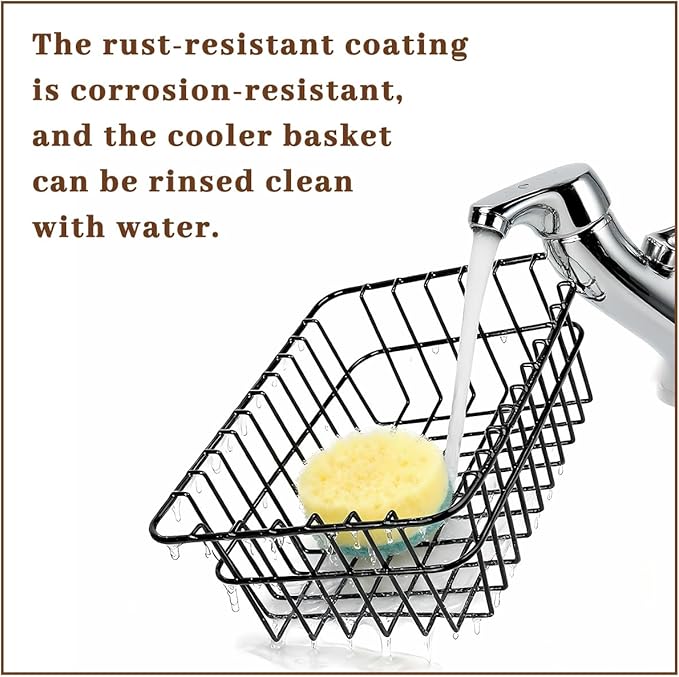 2 Pack Cooler Basket with 52&72QT Ultra Light Coolers, 54 Qt Belted Coolers, Cooler Accessories etc Easy to Install Can Store Dry Foods and Fruits.
