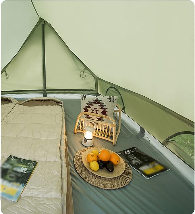 Liudan Camping Tents Outdoor Tent Waterproof Four Seasons Family Tent Camping Backpacking Hiking Mountaineering Easy Set Up Dome Tent