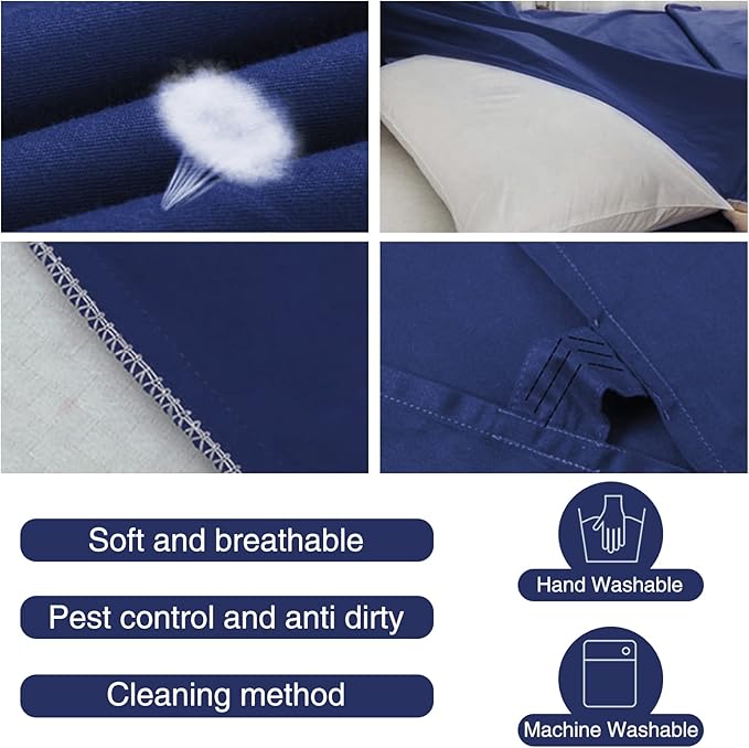 Sleeping Bag Liner Camping Travel Home Bed Sheet Lightweight Breathable Hotel Compact Sacks