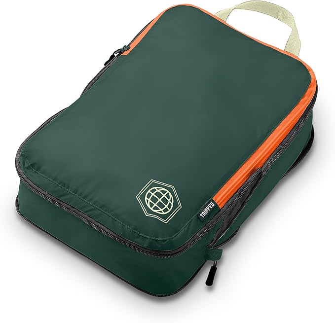 Compression Packing Cubes Set for Carryon Suitcases- Lightweight, Durable Clothes Organizer