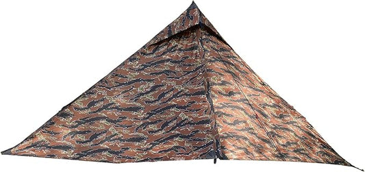 TENPLAY Ultralight 1 Person Tent - 970g 20D Nylon, 130cm Height, PU5000 Waterproof, Easy Setup, NO Trekking Pole for Hiking, Camping & Mountaineering
