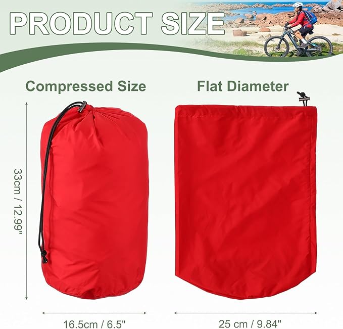 Stuff Sack, Sleeping Bag Storage Sack, Waterproof Outdoor Storage Ultralight Portable Drawstring Storage Bag
