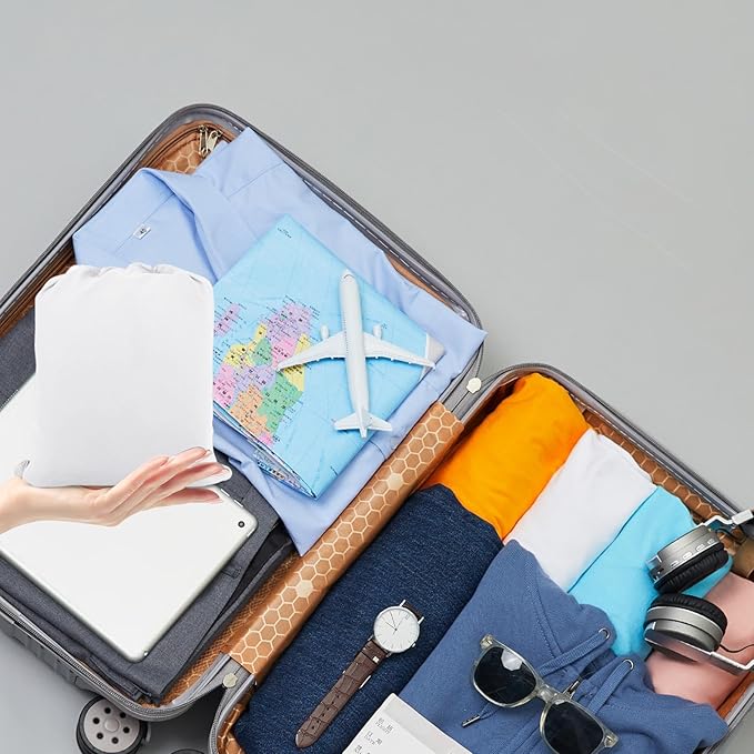 Sleeping Bag Liner,Travel Sheet & Adult Sleep Sack, Camping Sheets Travel Sleep Sack for Backpacking,Hotels & Hostels -Lightweight Single &Double Travel Sheet Camping Sheets