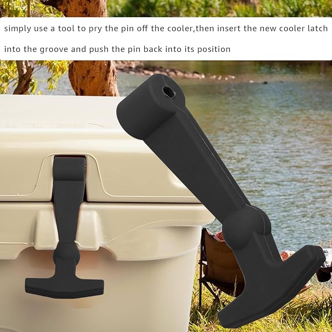 4 Pack Heavy Duty Cooler Latches,Compatible with YETI Tundra Replacement Latches
