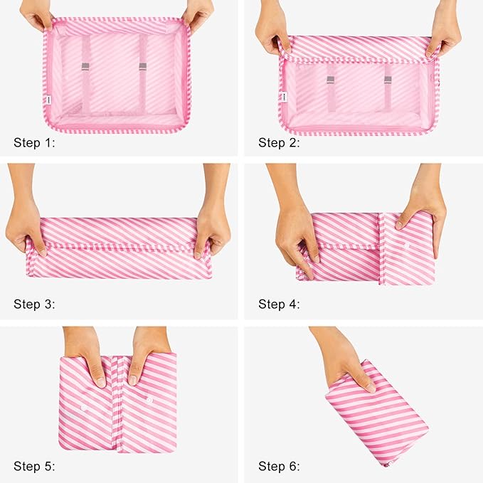 Mossio 9 Set Packing Cubes with Shoe Bag & Electronics Bag - Luggage Organizers Suitcase Travel Accessories