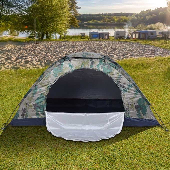 1 Person Lightweight Windproof Instant Backpacking Tent for Hiking, Camping, Fishing, Climbing and Outdoor Adventures