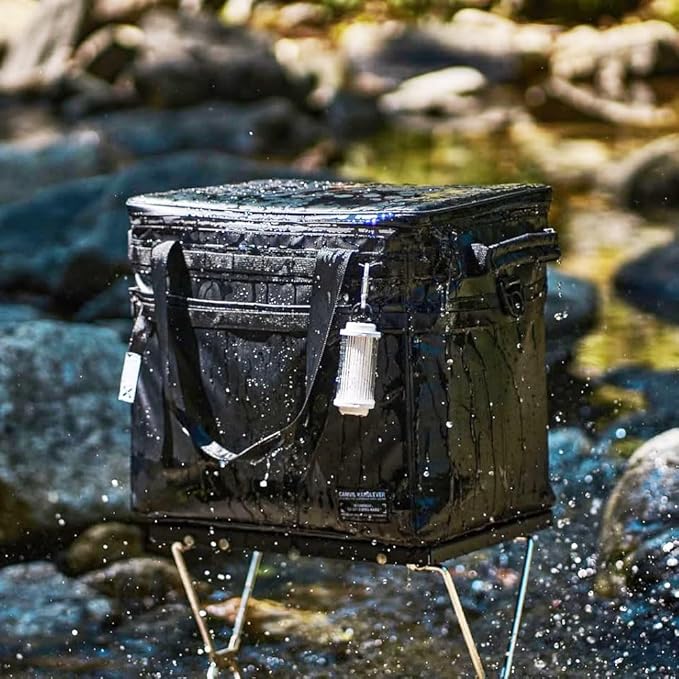Collapsible Soft Cooler Bag, 48 Can Collapsible Insulated Ice Chest, Large Leakproof Camping & Travel Cooler Bag for Camping, Beach,Car, Fishing, Outdoor, Picnic- 35 Quart