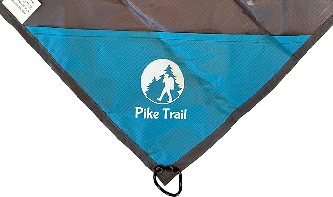 Pike Trail Pocket Beach Blanket (60 in X 56 in) – Lightweight Sand Proof Picnic Blanket, Compact Outdoor Blanket, Waterproof Pocket Blanket for Hiking, Camping, Picnics, Travel and Beach Trips