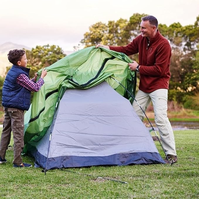 MIXXIDEA Dual-Purpose Ground Anchor 15 Inch 8 Pack Heavy Duty for High Winds Metal Ground Stakes Dog Tie Out Stake Screw Anchors Drill for Tents, Canopies, Swing Sets, Sheds, Trampoline