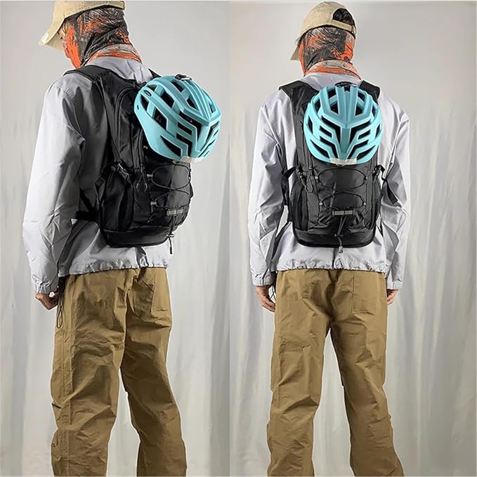 Outdoor Hydration Pack with 2L Water Bladder,Lightweight Running Backpack,Large Capacity Cycling Backpack,Daypack for Hiking Trail,Camping Backpack for Women Men