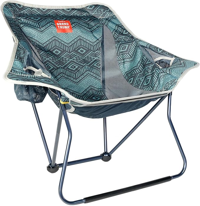 GRAND TRUNK Stonefly Chair | Ultralight & Packable Chair with Comfort Features (BluuNile)
