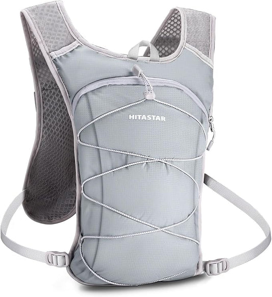 Hydration Backpack with 2L Hydration Bladder Lightweight Water Backpack Climbing Pouch for Hiking Hydration Pack for Running Cycling Hiking