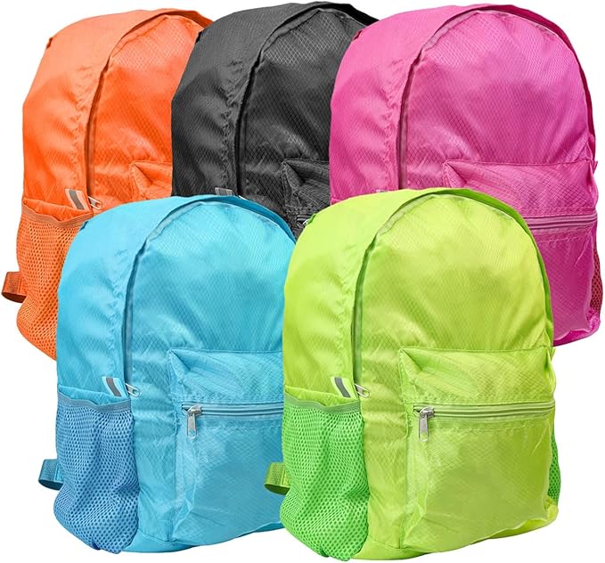 25L Backpack Packable Foldable Ultra Lightweight Water Resistant Durable Camping Travel Hiking Daypack for Men Women (Green)