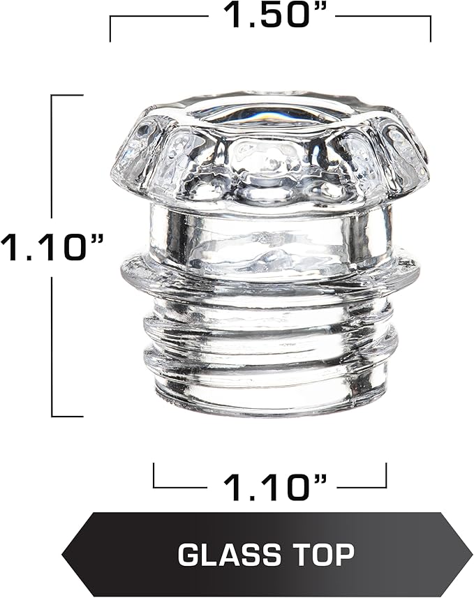 COLETTI Coffee Percolator Glass Top Replacement - (Pack of 2)