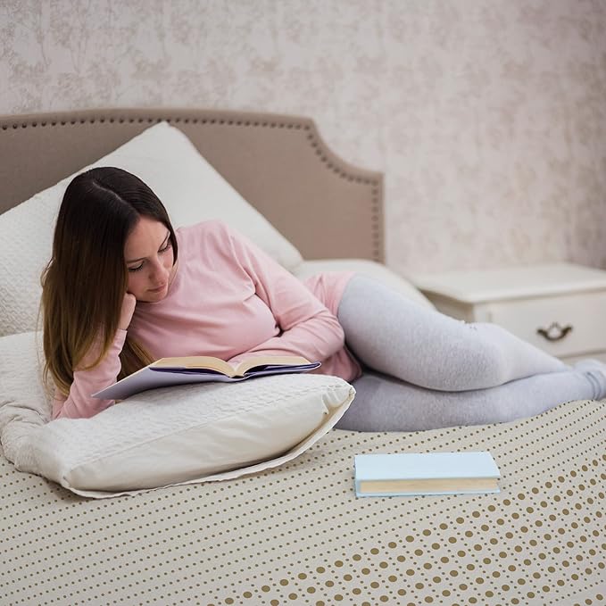 7 Zone Green Natural Organic Latex Mattress Topper King Size - 2 inch - Soft Plush Pillow Top - GOLS Certified Latex Foam Bed Pad for Side Sleepers Zonal Support Durable and Breathable