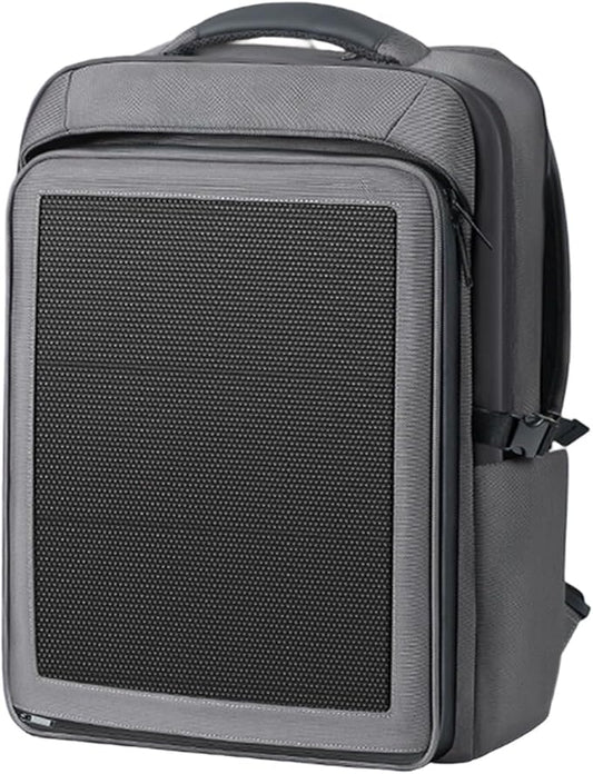 Solar Backpack Charger, 35L Solar Charging Backpack For Outdoor Activities, Travel Backpack With Dual Solar Panels Provide Up To 30W Charging Power