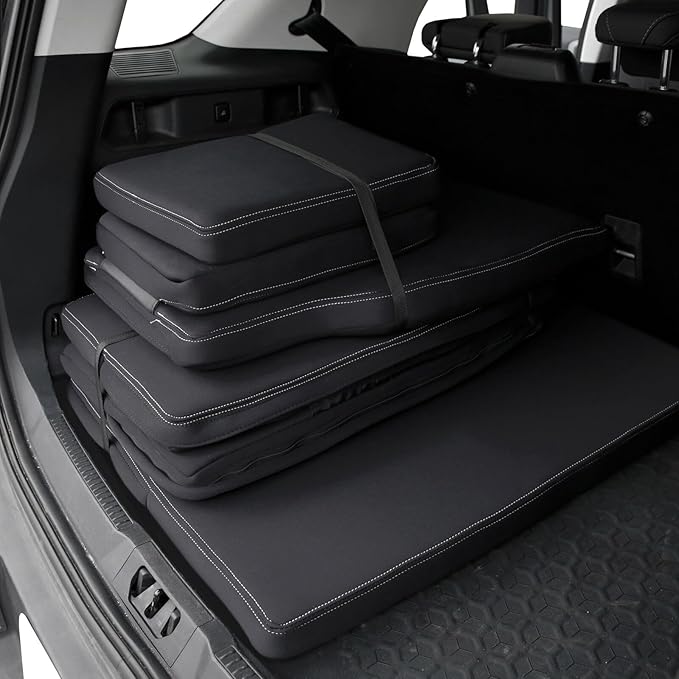 Holda Custom Fit Neoprene Mattress Compatible with Ford Bronco Sport (2021-2026) – 2-Piece Set, Water Resistant, Durable, Easy Install, Camping & Overlanding Comfort