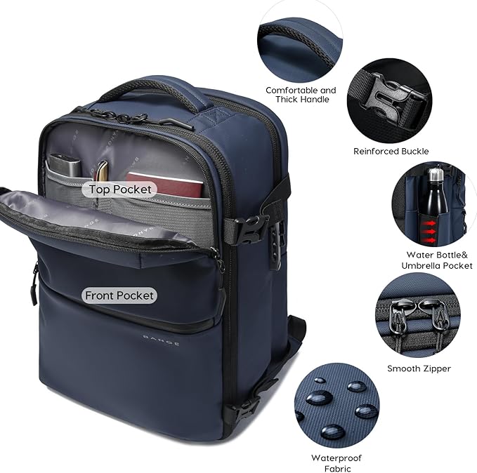BANGE Stylish Urban Backpack Offers Multiple Compartments and Fashion-forward Design for Modern Lifestyles