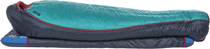 Big Agnes Womens Daisy Mae (650 DownTek) Backpacking and Camping Sleeping Bag