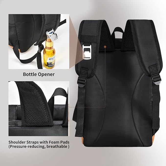 Cooler Backpack Insulated Waterproof 35 Cans,Two Compartments Backpack Cooler,Lightweight Back Pack for Women/Men