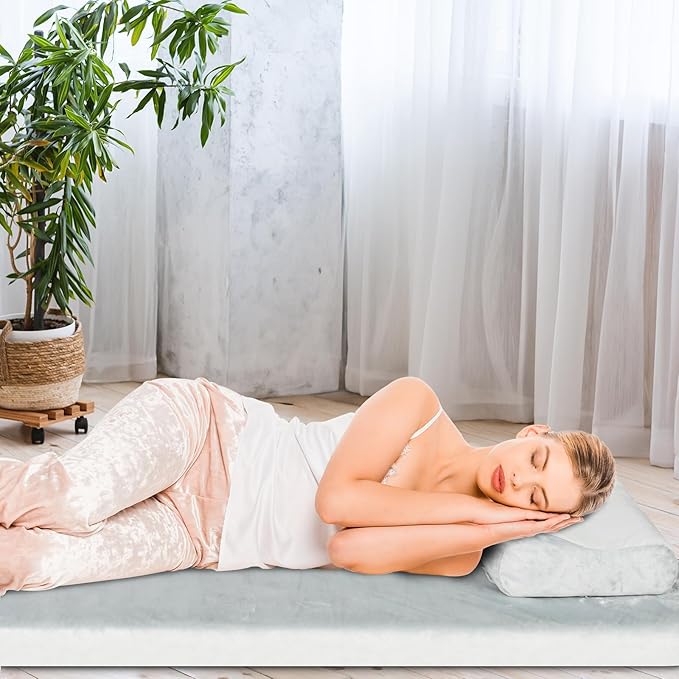 VINGLI 3 "Memory Foam Camping Mattress Sleeping Pad, Portable Floor Mattress Sleeping Mat Bed Roll Up for Adult [Car/Tent/Cots]