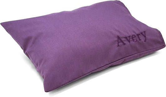 Pipsqueak Microfiber Pillow - Small, Mini, Tiny - 11 x 7 in - Perfect for Travel, Cars, Airplanes, Camping, Dogs, Toddlers, Kids, Lumbar, Knees and Neck - Ages 2 Yrs and Up