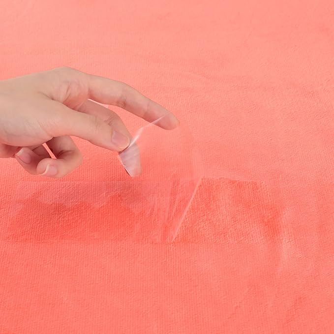 NANPIPER King Size Sherpa Blanket, Soft Fleece Throw for Bed, Reversible Thick Fuzzy Blanket for Winter (Living Coral, 90x108 inches)