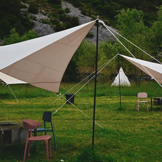 Paracord 550 lb, 7 Strand Paracord Rope 50ft 4mm, Nylon Parachute Cord for Camping, Desert Tan