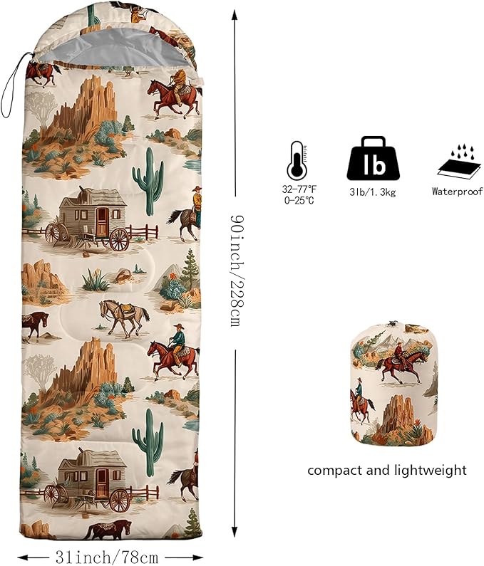 AILONEN Girls Pink Camping Sleeping Bags,Lightweight & Waterproof,3 Season Warm & Cool Weather,Cute Bow Duck Print Sleeping Bags for Kids,Girls,Adults Travelling,Outdoors